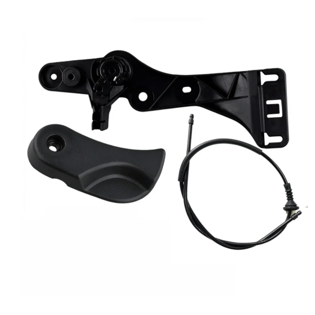 Hood Release Grip Handle with Bracket for BMW 1 Series F20 F21 2012 to 2019 Engine For Bonnet Cable Assembly 51437326365