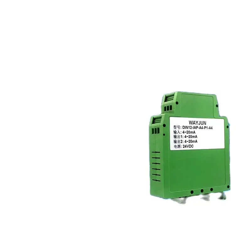 4-20MA signal isolator 0-5V transmitter 0-10V converter 0-75mV isolation amplification module