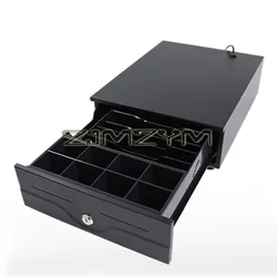 Cash Drawer 3 Bill Holders and 5/8 Removable Coin Holders Cash Register Drawer Money Box