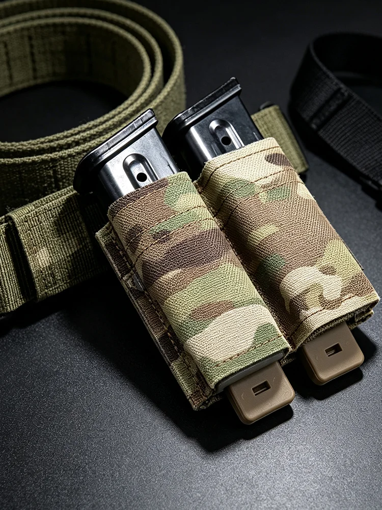 9mm Magazine Twin Storage Case, KYWI Wedge Insertion Magazine Bag