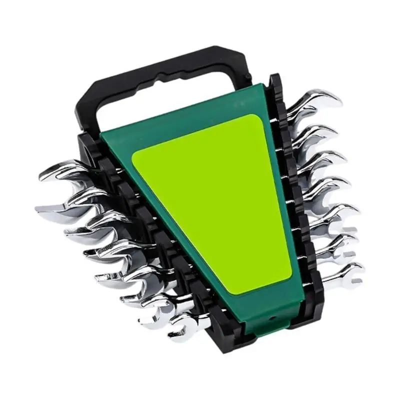 652f Practical Mirror Finish Open Endschlüssel Set Doppelgröße Automobilwartung