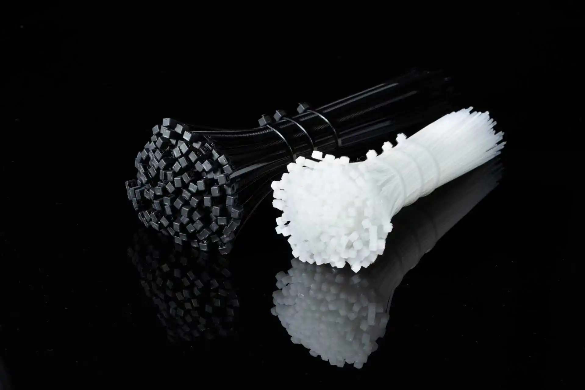1.9x100 2.7x250 3.6x300 Width Black White Self-Lock Nylon Plastic Strap Wrap Ziptie Fasten Zip Ties Cable Tie 100pcs