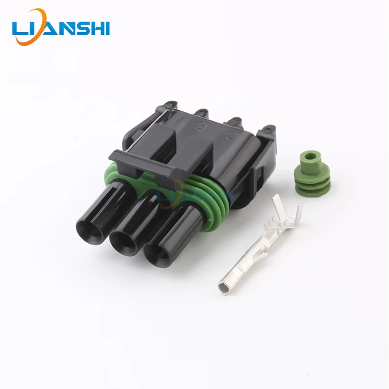 

12010717 12015793 automotive sensor waterproof plug 3p wire harness connector with terminal DJ3031Y-2.5-11/21