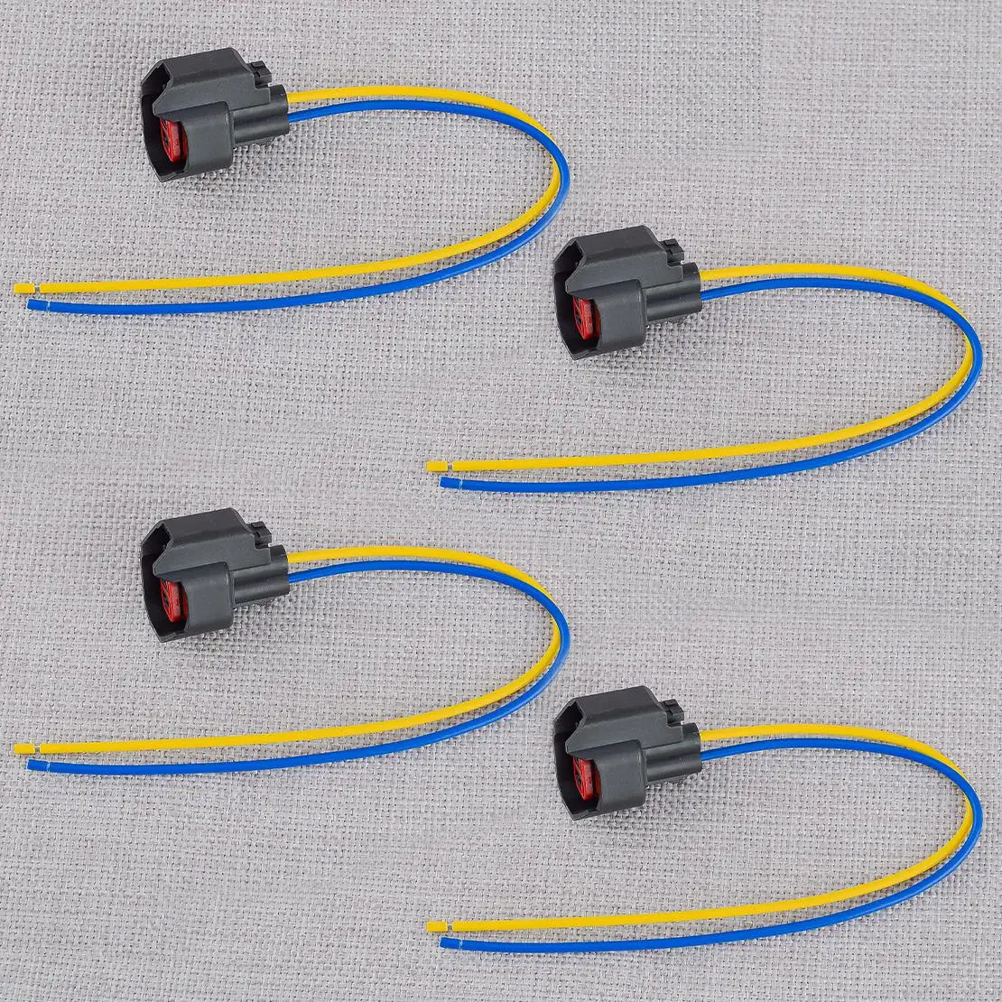 

Датчик скорости с разъемом (4 шт.) ALS2249 ALS1839 ALS1090 BP4K43701A для колес ABS Ford, Jaguar, Lincoln MKC, Volvo, Mazda