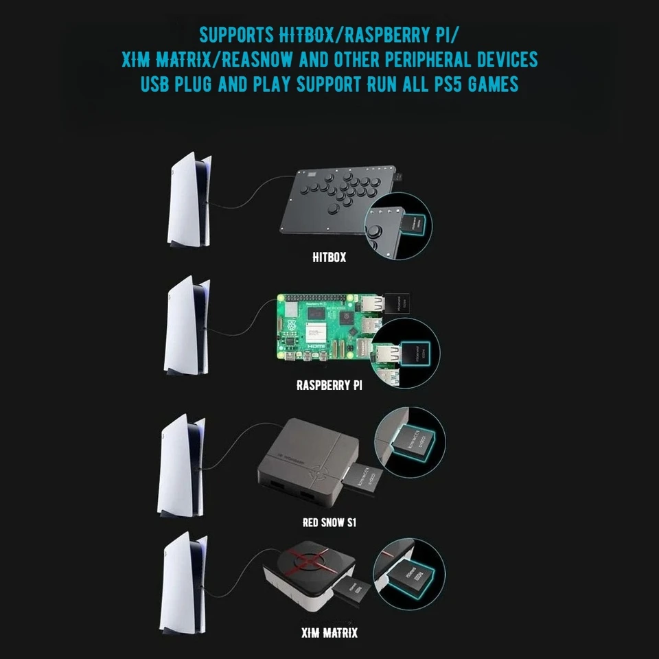 Besavior P5 General For PS5 Game Activator Plug-and-Play Support