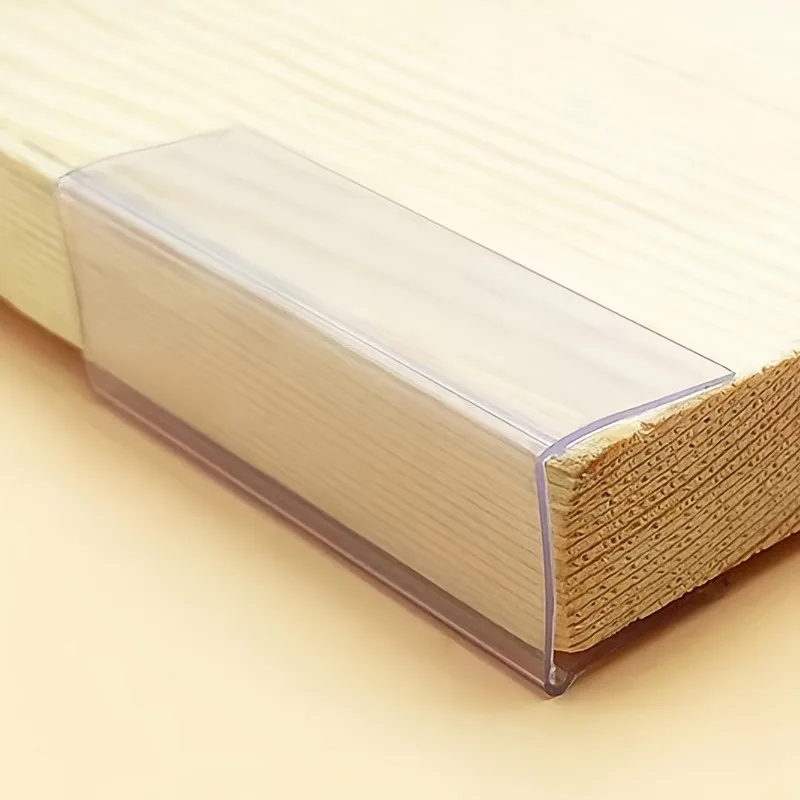 20 قطعة من مشابك الرف البلاستيكية المتينة للملصقات والعرضات - حامل بطاقات ملابس شفافة مع بطاقات بيضاء متضمنة