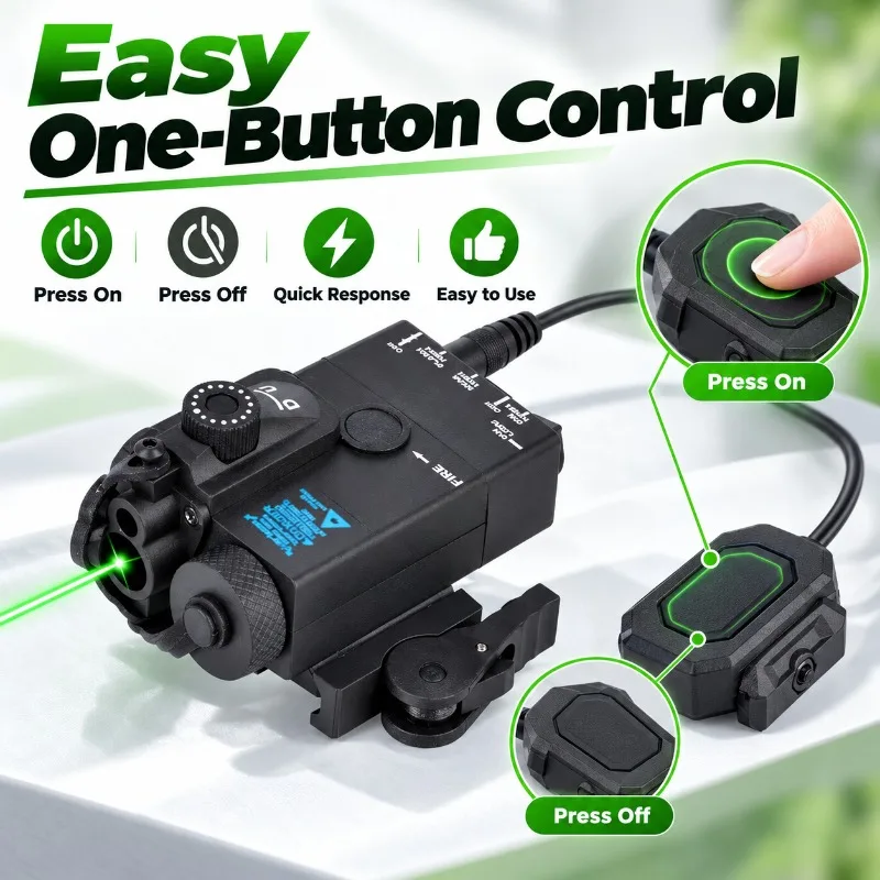 Mini Green Dot Indicator Accessory, Adjustable Optical Locator Toy Component