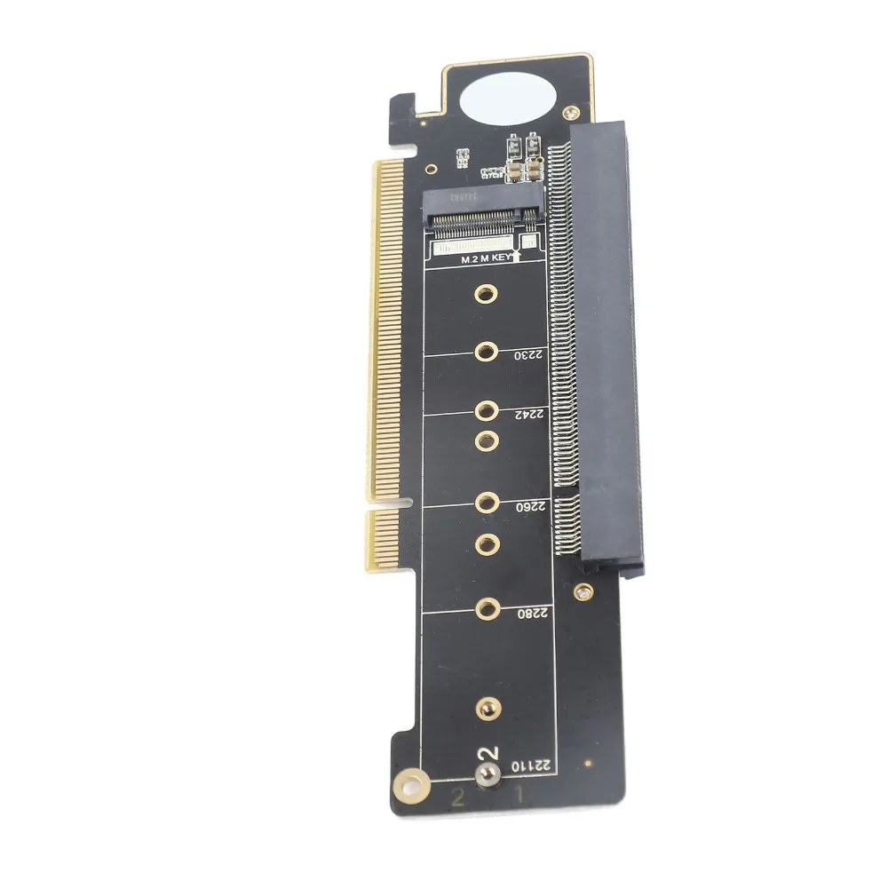 

Портативная практичная карта расширения PCIe X16 (Plug and Play) с поддержкой PCIe 4.0, адаптер PCIe X16 на X8/X4/X4, карта расширения PCIe 4.0 X16