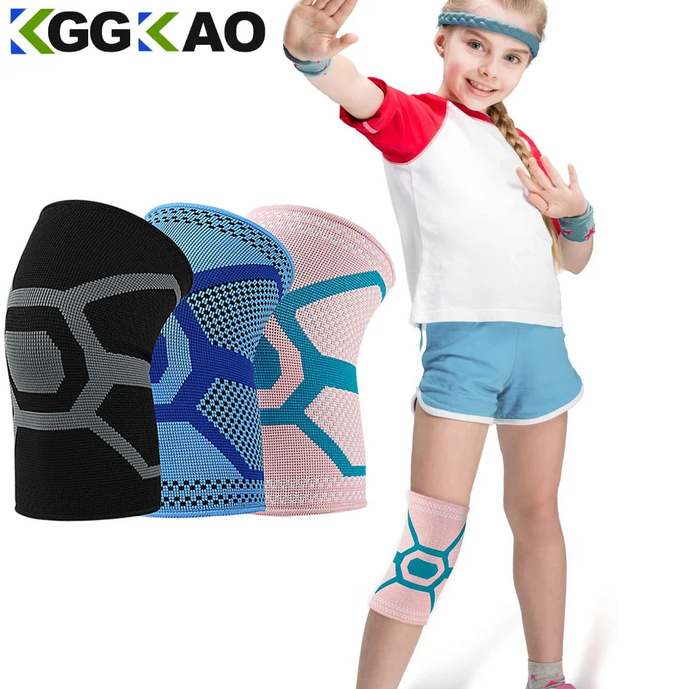 

1PCS Kids Knee Compression Sleeve Kids Knee Brace Children Knee Support Child KneePads for Basketball,Volleyball,Sports