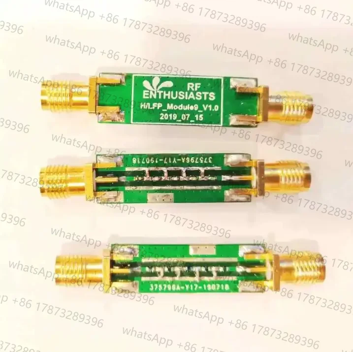 200MHz, 400MHz, 1GHz high pass LC filter, 9th order rfhpf high pass filter