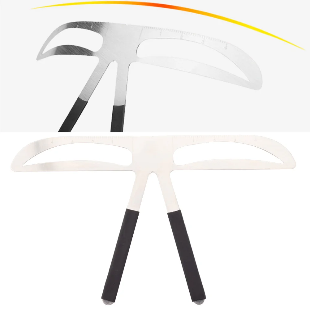 

Eyebrow Stencil Ruler Three-Point Balance Positioning Kit for Quick Easy Makeup Portable Eyebrow Drawing Tool Brow Stencils