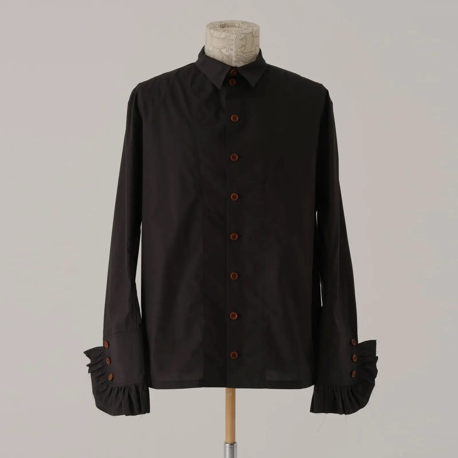 

Autonus Nemeth Rope Knot Sle 25Ss Old Money Court Lace Sve irt Jaet ex Loose Fit Pure Cotton Long Sve