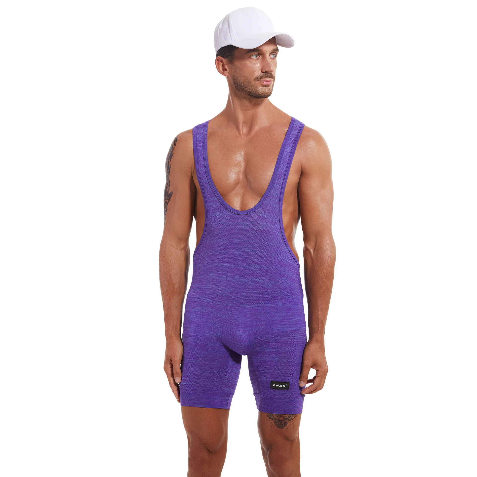 

Sexy Men Undershirts Leotard Seamless Sports Fitness Bodysuits Shorts Pajamas Slip Homme Underwear Singlet Jumpsuits