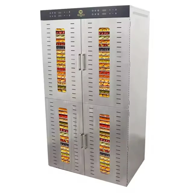 

For Hot Selling Large Commercial Food Dehydrator with 18-96 Trays Selection Vegetables Food Dryer Machine Fruit Drying Equipment