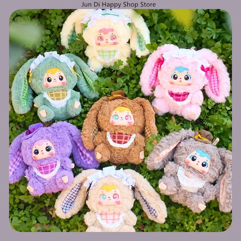 

Kongjin три маленьких меха Сэмюэл Кролик плюшевая слепая коробка брелок подвесное украшение для коллекционеров подарок на день рождения с металлической застежкой