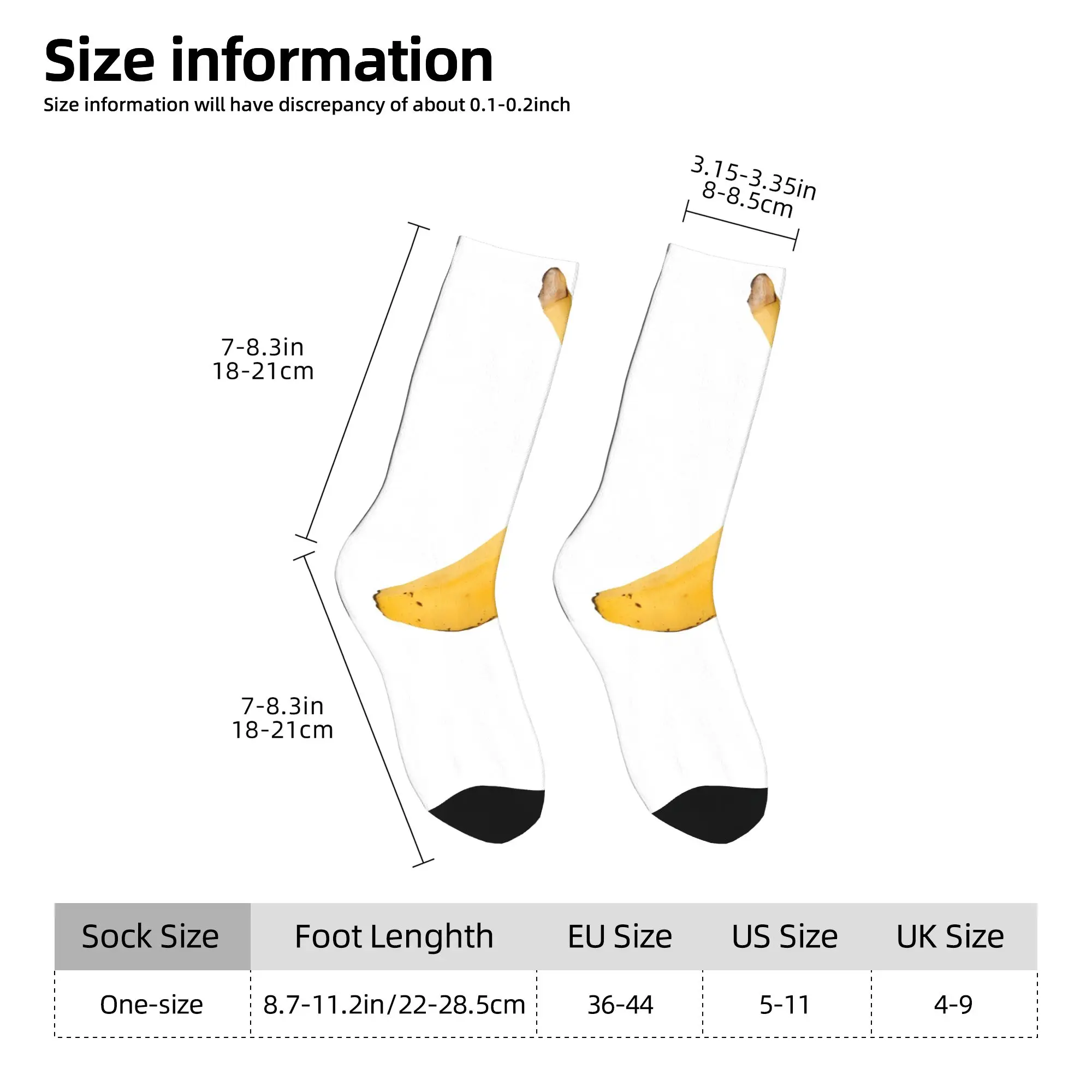 مضحك سخيف AI الموز الجنرال Z ميمي الدماغ الفكاهة الفاكهة عشاق الجوارب المضادة للانزلاق جوارب الرجال الجوارب المريحة الخريف الجوارب