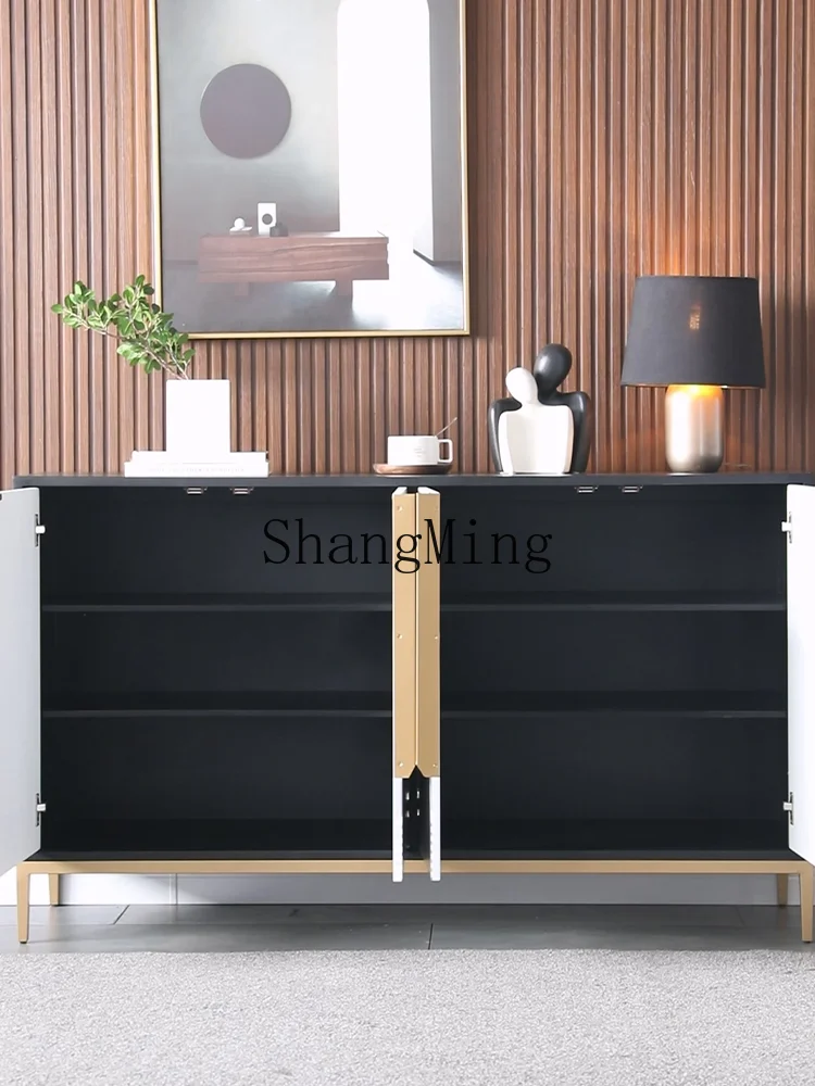 

CL door side cabinet geometric decoration whole dining room line storage storage cabinet