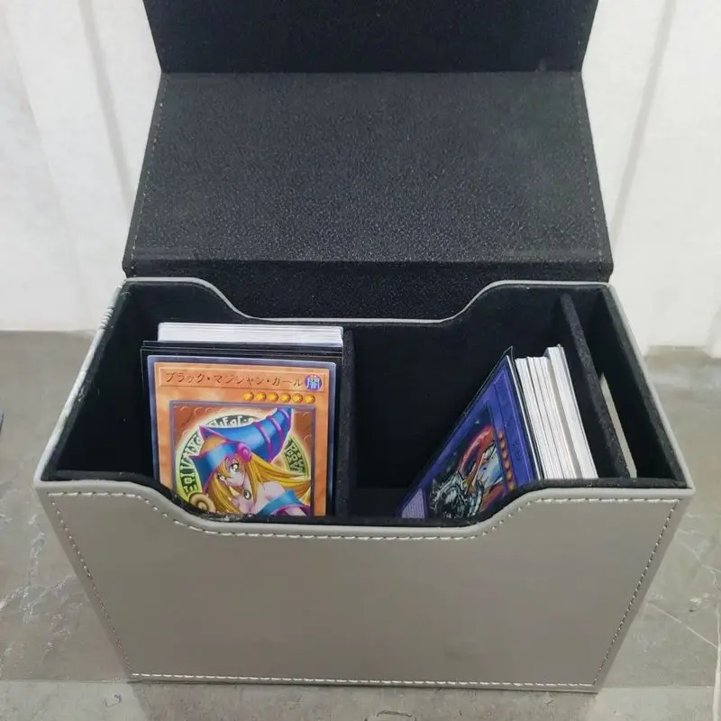 Anime Yugioh Abao Aku The Lightless Shadow Figure Deck Box Yu-Gi-Oh! Tcg Ocg Ptcg Cards Pu Leather Trading Storage Box Fans Gift view 5