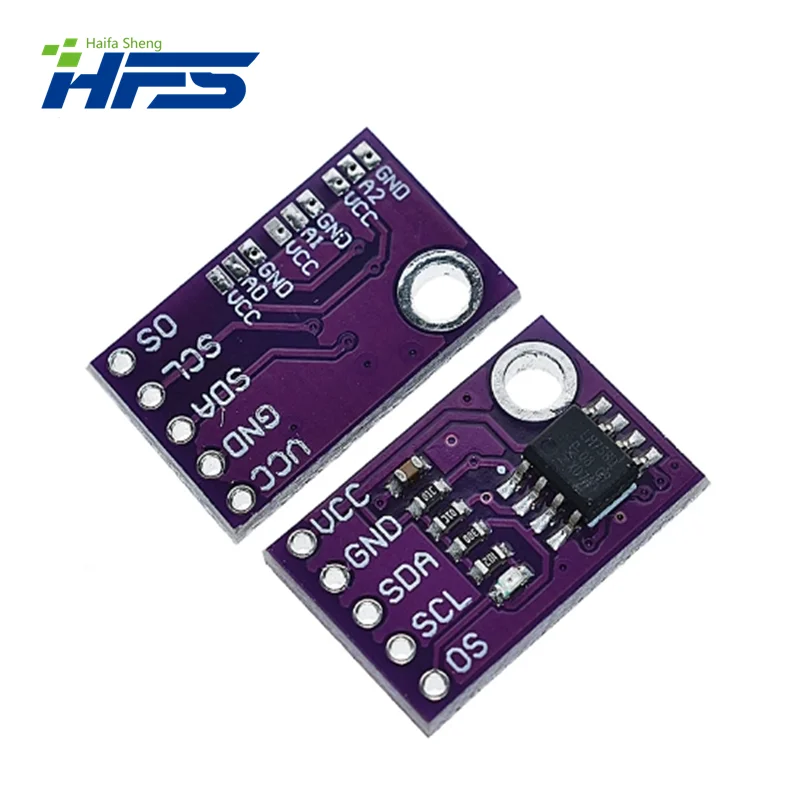 Lm75 Lm75a Temperatuur Sensor Hoge Snelheid I2c Interface Hoge Precisie Ontwikkeling Bord Module