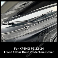 For XPENG P7 20-24 Front Cabin Dust Protective Cover,Air Conditioning Intake Protective Cover Insect Proof Net