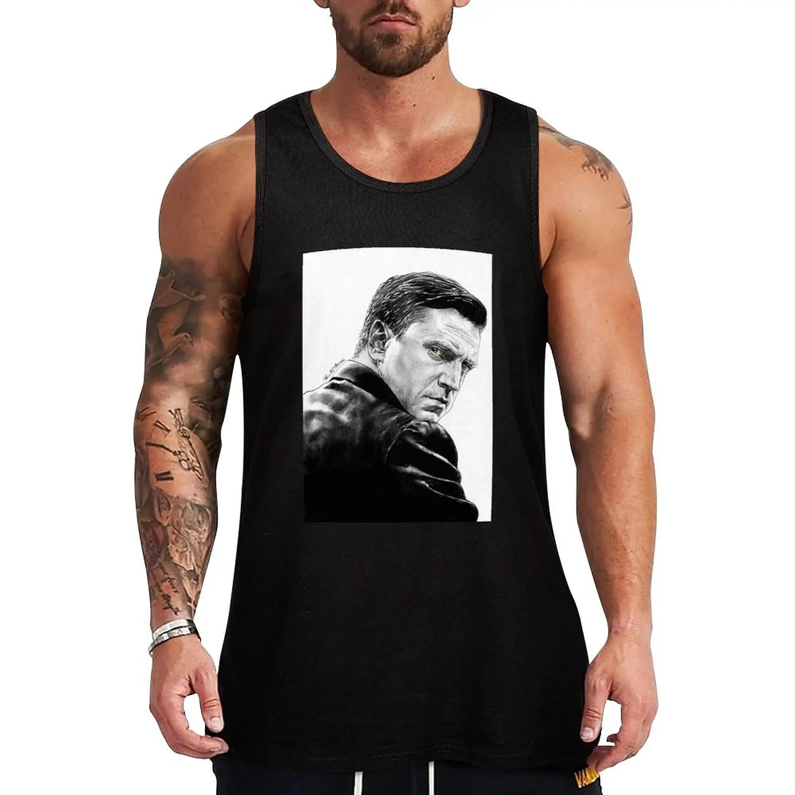 

Rafael Barba Tank Top Utility Work Tank Top Durable Casual Sleeveless