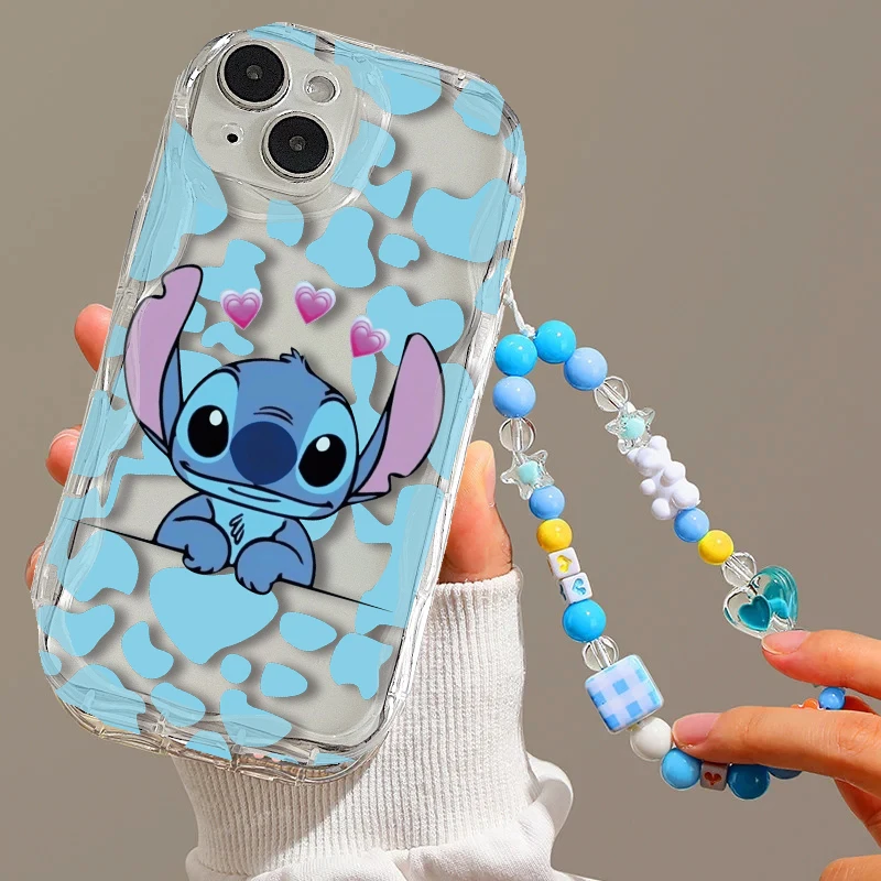 Chain Stitch Disney Case for VIVO V40 Lite V40 Pro Y19S Y58 Y33 Y02S Y38 Y15S Y28 Y18 Y03 Y28S Y27 Y22 Y16 Y21 4G Y01 Y10 Cover