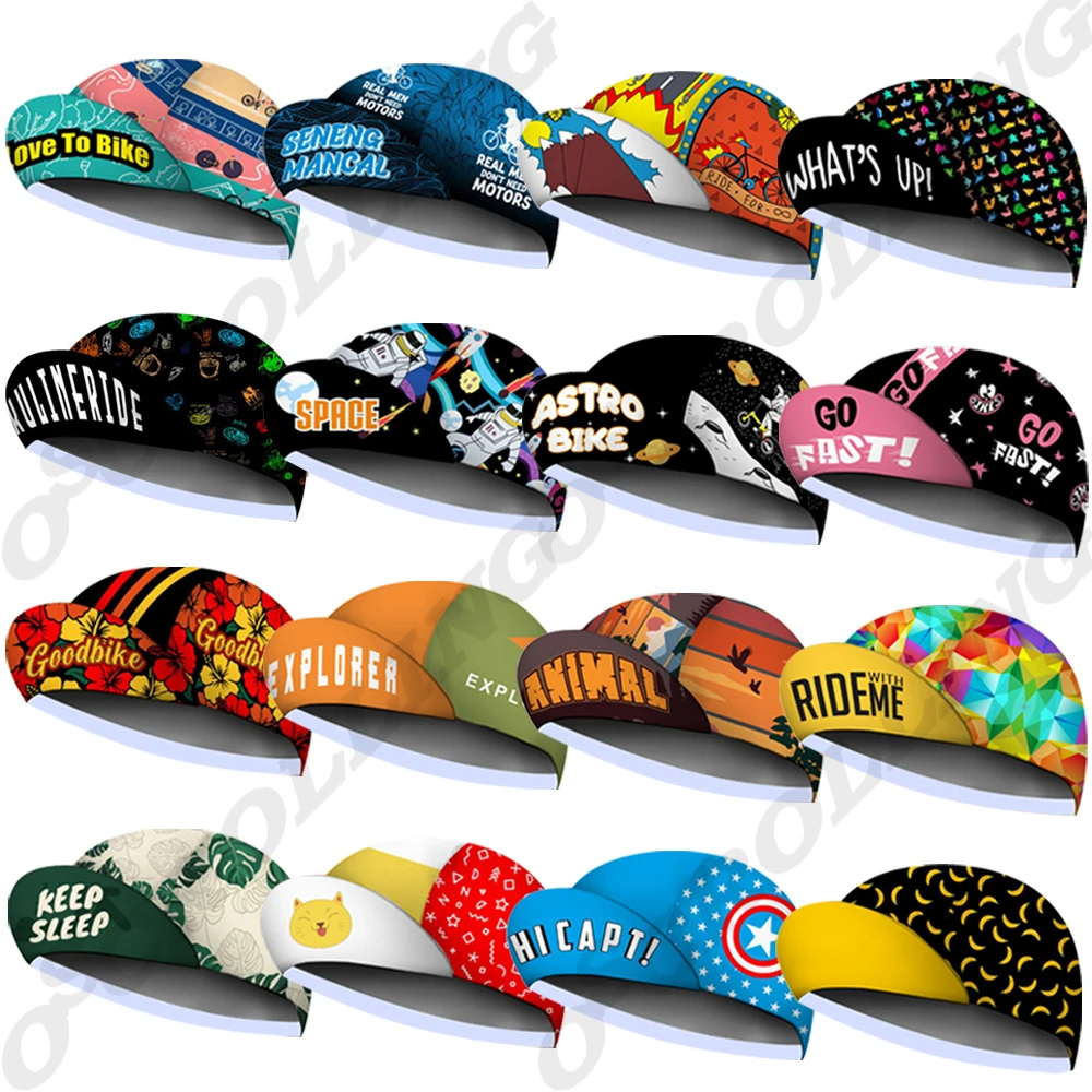 Colors Multi Styles Ride Bike New Classical Cycling Caps OSCROLLING Gorra Ciclismo Unisex