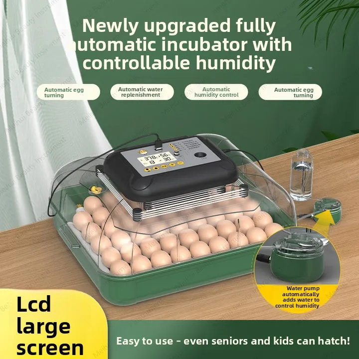 Automatic Intelligent Incubator, Chicken Incubator, Small Household Egg Incubator, Chicken, Duck, Goose, Quail, Incubator