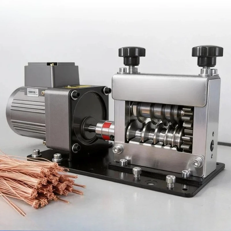 Automatic Electric Wire Stripping Machine 6 Hole 1-70mm² Copper Cable Scrap Recycle Cable Peeling Stripper Peeler With 3 Blades