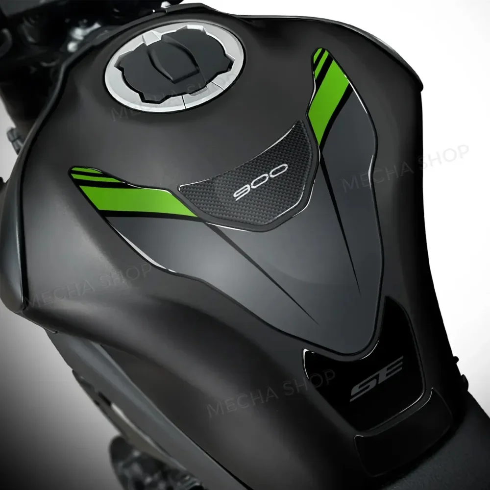 3D Resin Sticker Protection Kit Tank Pad Protection Decal Waterproof For Z 900 SE Z900SE 2026