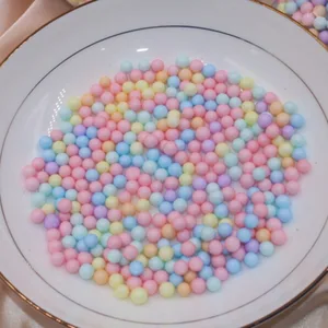 Mehrfarbige Polystyrol -Schaumstoffkonten, Mini Bunte Ball, Füllkasten, Flasche, Handwerk, DIY -Dekoration 8 Hauptverkaufsschaumfüllung - №7