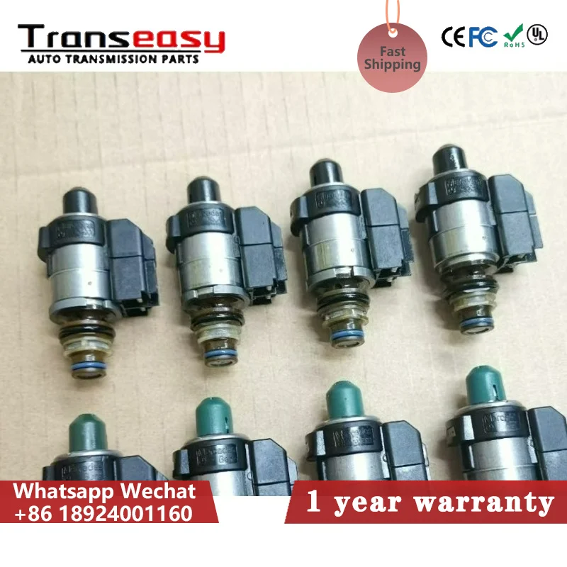 Transmission Solenoid  Tested 8 Pcs 722.9 7 Speed Automatic Fits For Mercedes Benz 0260130035 0260130034 2202271098 A2202271098