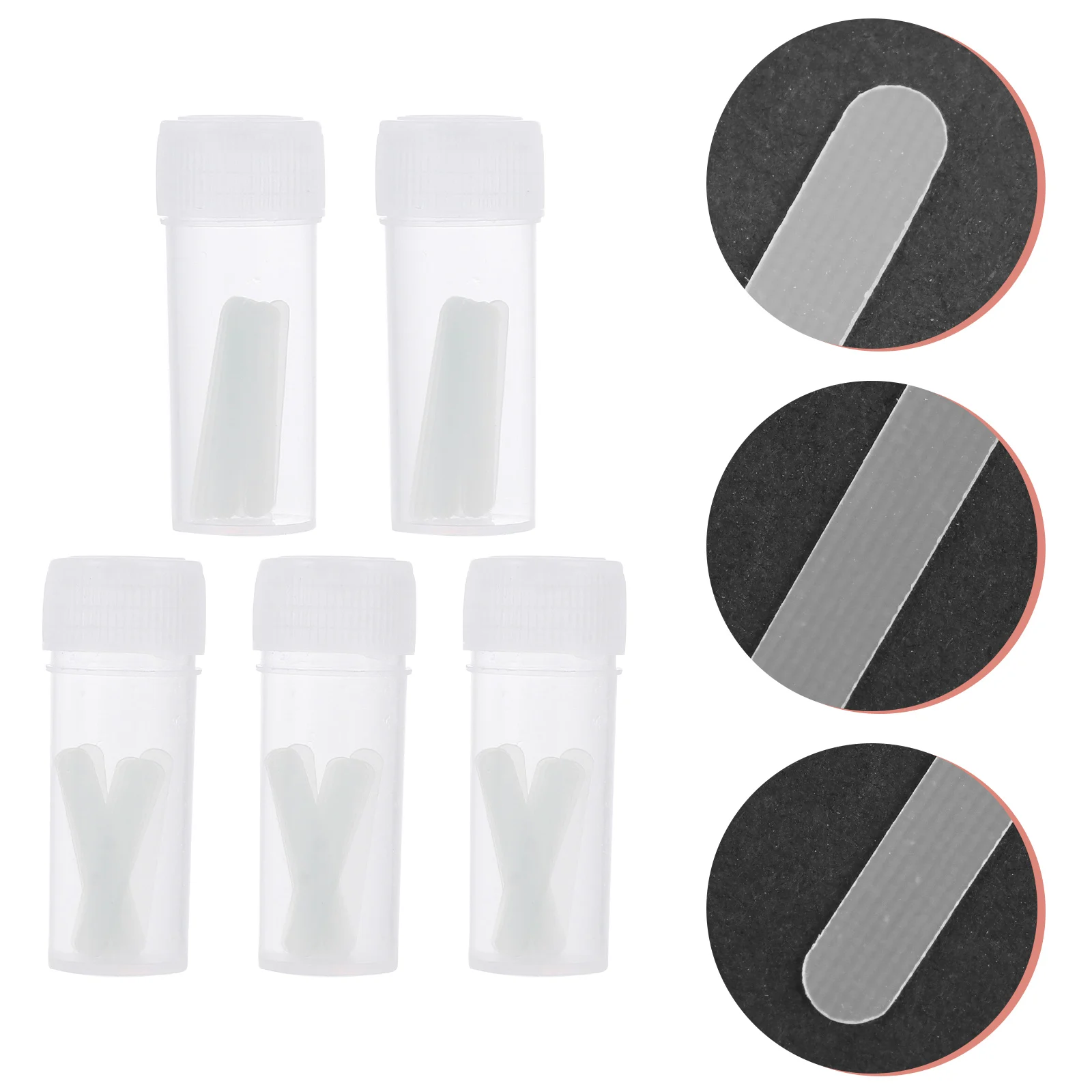 

50pcs Toenail Correction Patches Synthetic Fibers Resin Durable Orthopaedic Stickers Ingrown Nail Treatment Foot Care Tools