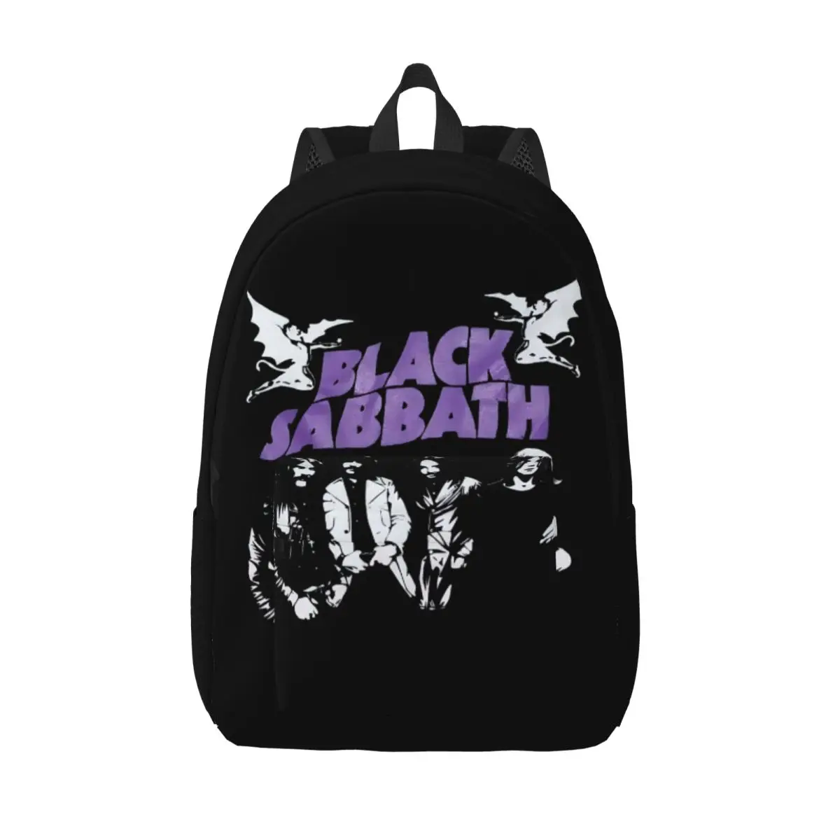 Black Sabbathe Music Teenage Backpack Gift Student Work Rock Daypack for Men Women Laptop Computer Shoulder Bag