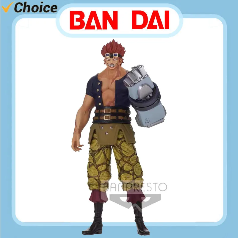 

Bandai 17cm/7.08inch One Piece Eustass Kid Pvc Anime Collection Model Doll Toy Kid Birthday Gift Car Decor Restaurant Decor