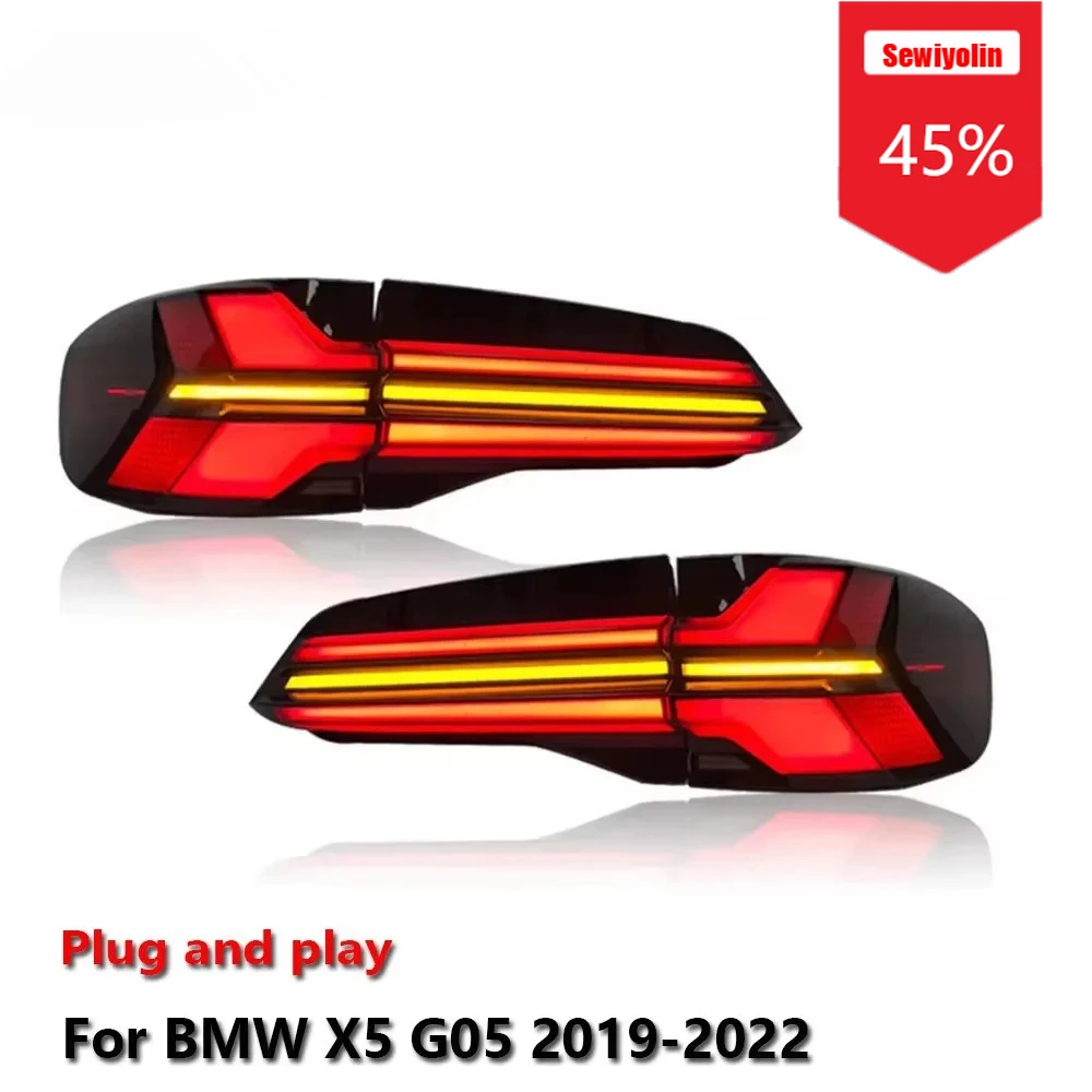 

Выгодная цена! Светодиодные задние фонари для BMW X5 G05 2019-2022: противотуманные, ДХО, стоп-сигналы, указатели поворота. Подключи и работай.