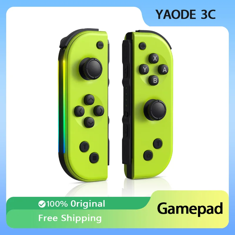 

Gamepad for Joycons Controller for Nintendo Switch Joystick Bluetooth Joypad L/R Gaming Console Joy Pad W Turbo Vibration Gift