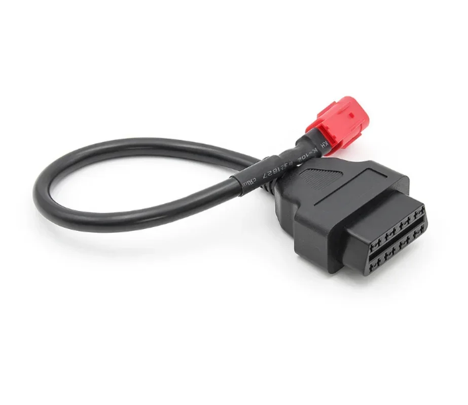 For Honda Motorcycle OBD Adaptor 16pin To 6pin OBD2 Diagnostic Cable  for Suzuki Yamaha BENELLI Extension Connector