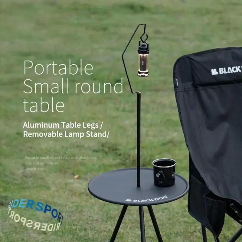 Naturehike BLACKDOG Outdoor Portable Small Round Table Ultra Light Aluminum Alloy Camping Table Light Frame Camping Furniture