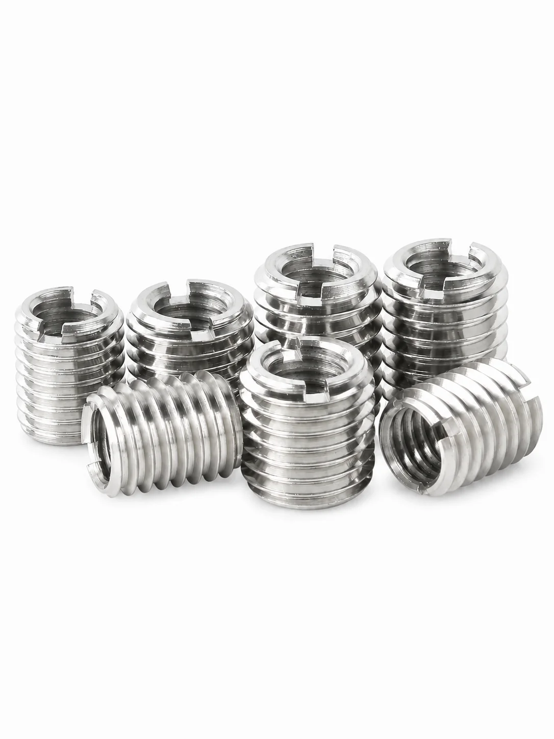 304 Stainless Steel Slotted Internal and External Self Tapping Thread Conversion Screw, M2 M2.5 M3 M4 Adapter Nut Converter Nut