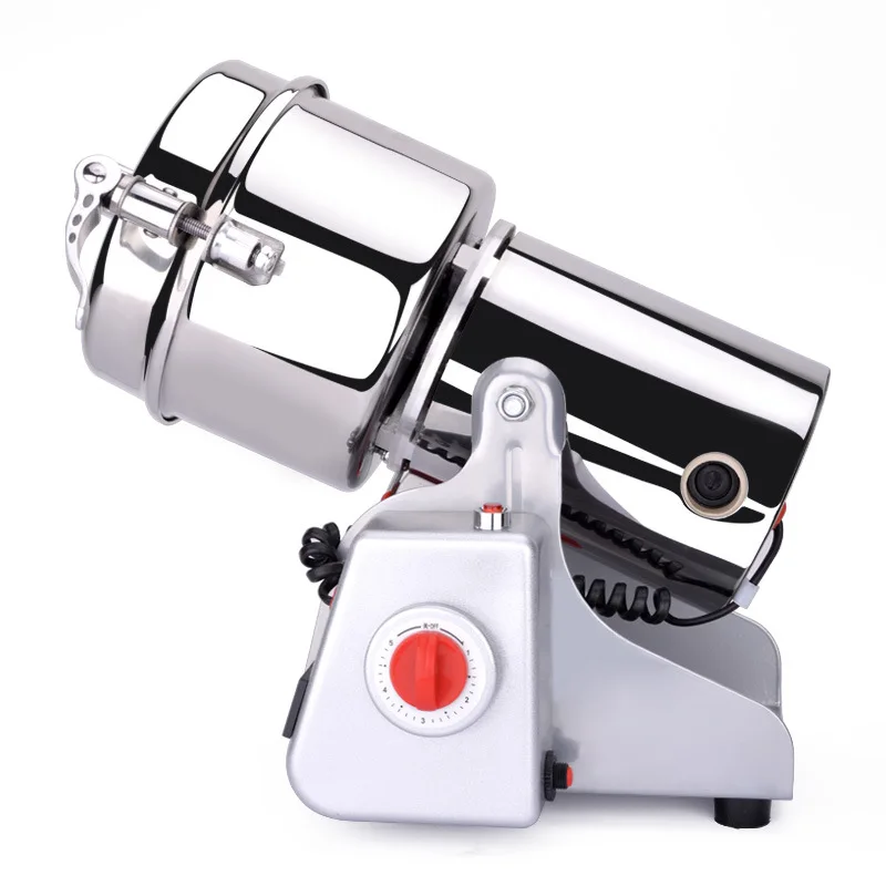 800g Stainless Steel Grinder Household Electric Medicinal Material Grinding Machine Ultra-fine Powder Grinder