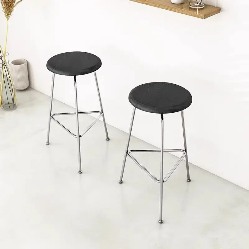 Organizer Display Stool Throne Balcony Replica Comfortable Single Salon Bar Stools Luxury Bedroom Chaise De Bar Hotel Furniture