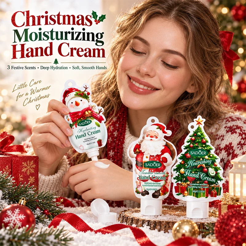 Christmas Gift Hand Cream,Durable and Nourishing,Whitening and Smoothing Winter Feet Body Skincare for Family, Friends,Couples