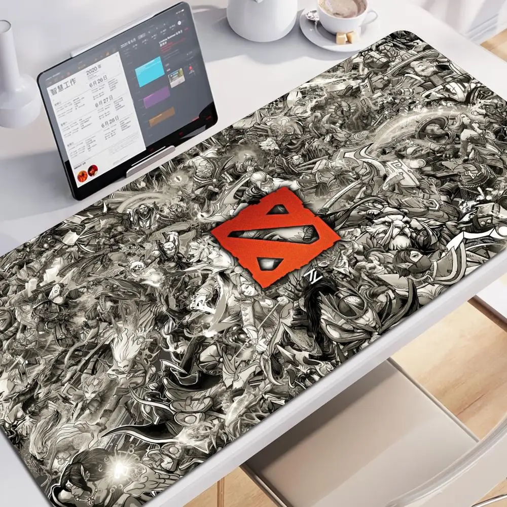 Dota 2 Anime Mousepad Speed Pc Gamer Complete Large Mouse Pad Xxl Mausepad Gaming Mouse Mat Keyboards Accessories Table Mousepad