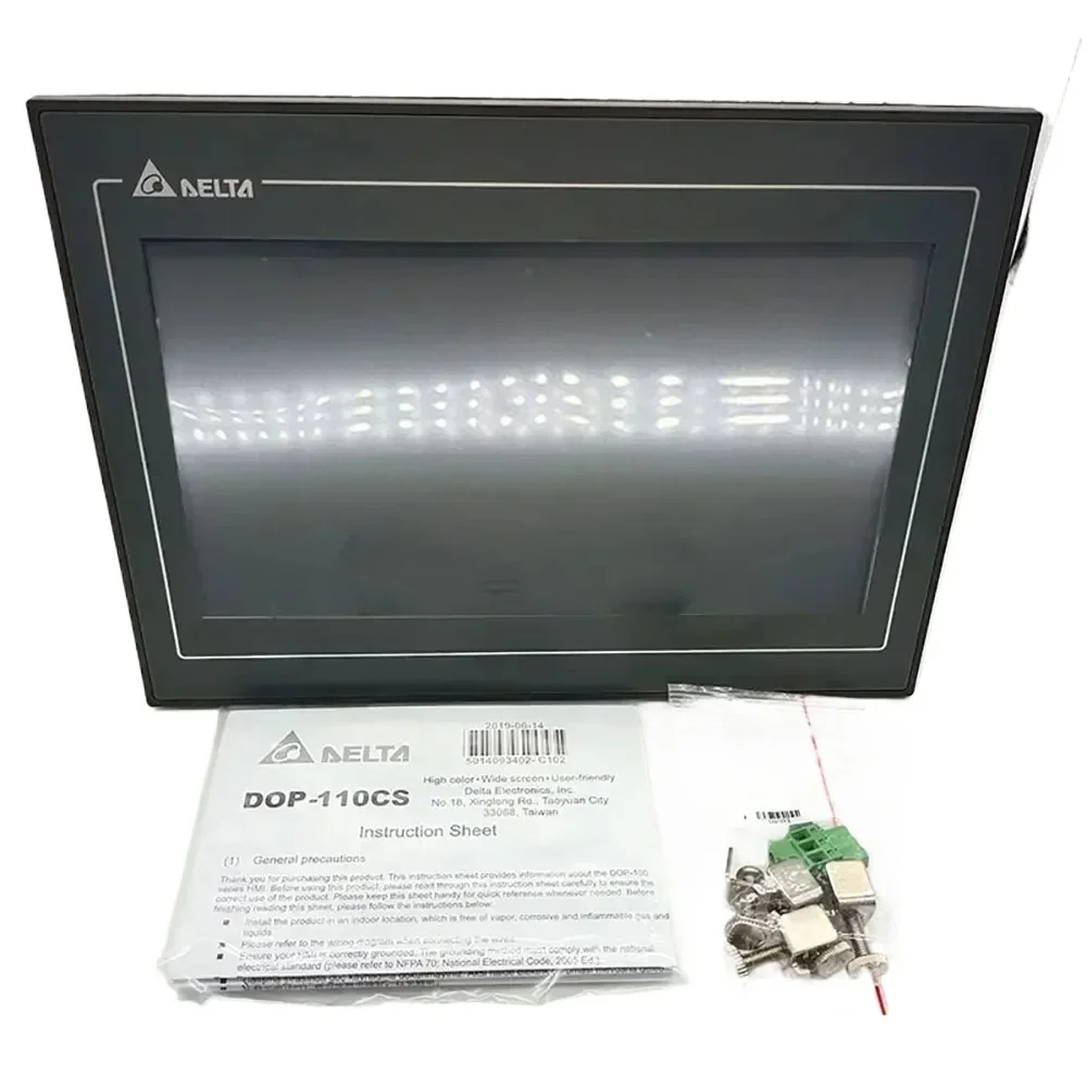 Delta HMI DOP110CS DOP110CS DOP110WS DOP110CG DOP110IS DOP110IG 10 Inch HMI Human Machine Interface Industrial Display