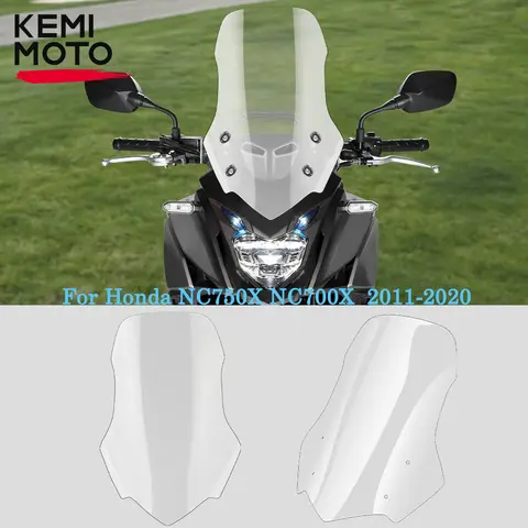 Windshield For Honda NC750X NC700X 2011 2016 2020 Motorcycle Windscreen Screen Fairing NC 750X 700X Wind Deflectors Accessories