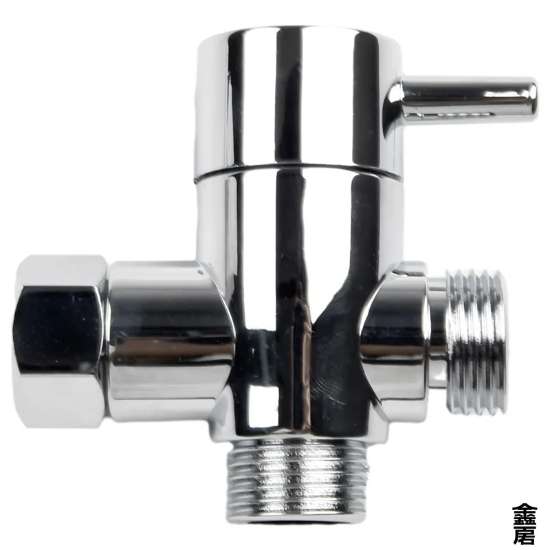 3 Way Shower Head Diverter Valve G1/2 Three Function Switch Adapter Connector Head faucet Bathroom Accessories 3 Way Shower Head