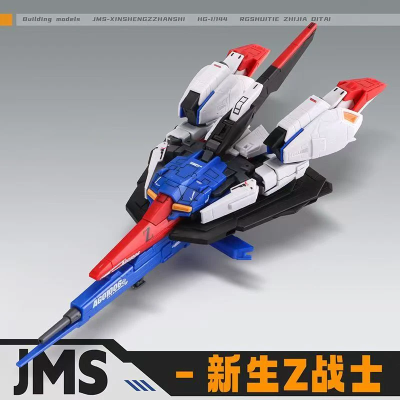 Jms Model Hg 1/144 Msz-006 Zeta Model montażowy Ruchome stawy Wysokiej jakości figurka robota Model Prezent Kolekcja zabawek dla dziecka