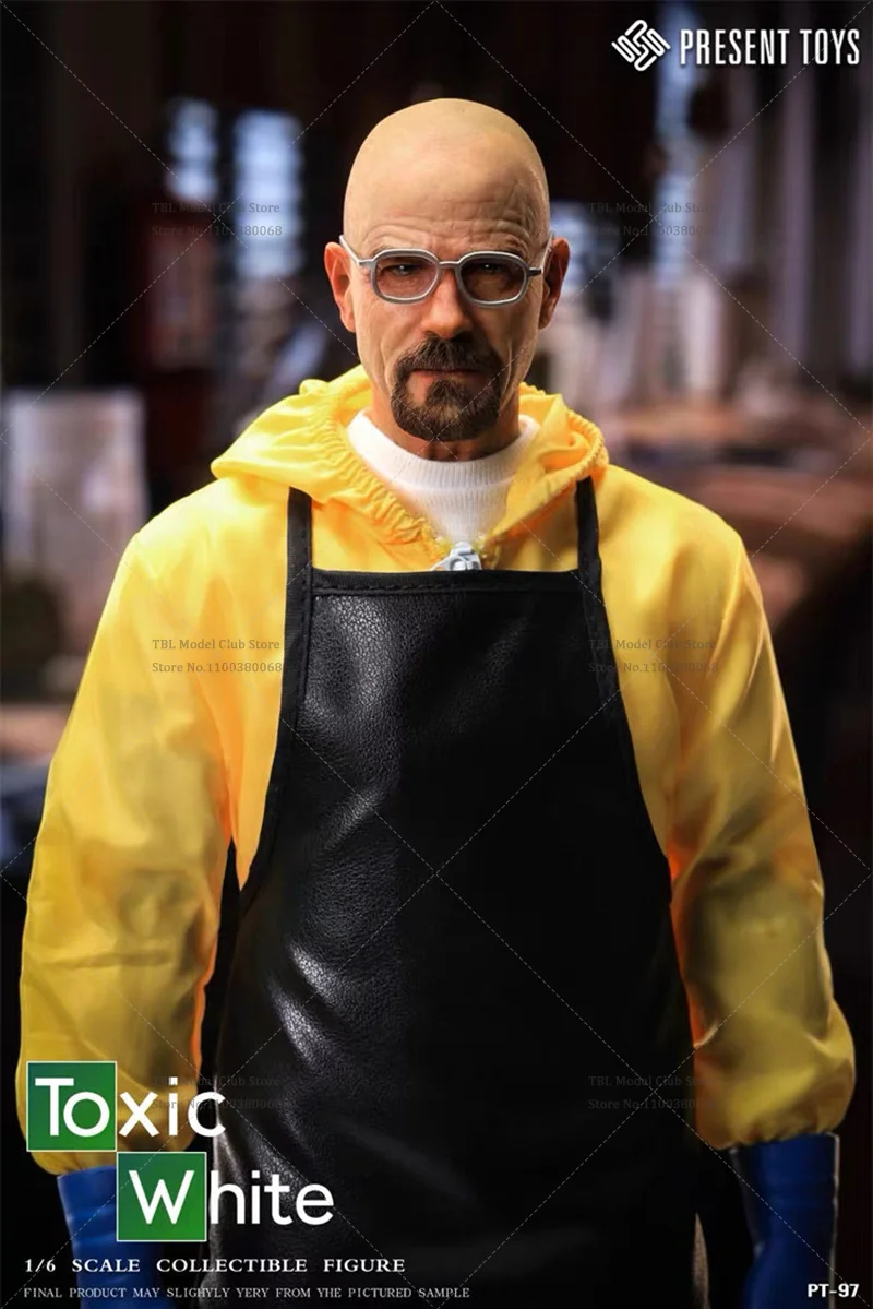 PRESENTTOYS 1/6 Scale ‌Bad Person With Yellow Protective Suit 12-inch Full Set  Action Figure Male Soldier PT-sp97 PT-sp98