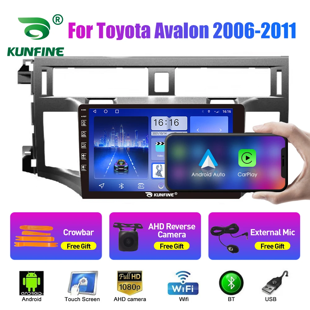 10.33'' Car Radio For Toyota Avalon 2006-2011 Android Car Stereo DVD GPS Navigation Player Touch Screen Carplay Android Auto